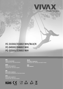 Handleiding Vivax FC-04602 WH Fornuis