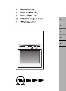 Manuale Neff B1541S2 Forno