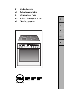 Manual de uso Neff E1541S2 Cocina