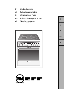 Manual de uso Neff E1663J2 Cocina