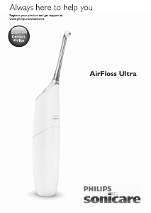 Посібник Philips HX8372 Sonicare AirFloss Pro Рулон зубної нитки