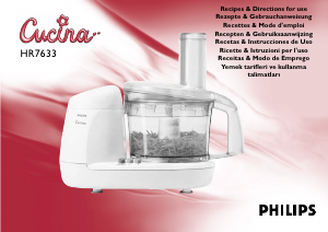 Manuale Philips HR7633 Cucina Robot da cucina