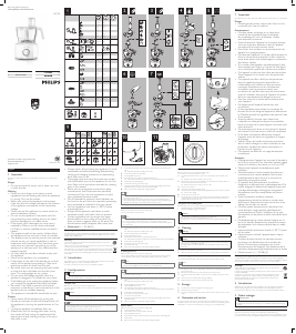 Mode d’emploi Philips HR7782 Robot de cuisine