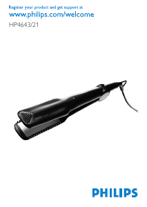 Посібник Philips HP4643 Випрямляч для волосся