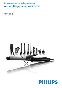 Посібник Philips HP4698 Прилад для укладання волосся