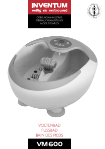 Mode d’emploi Inventum VM600 Bain de pieds