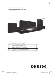 Manual Philips HTS3011 Home Theater System