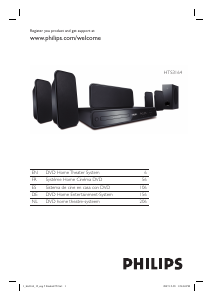 Manual Philips HTS3164 Home Theater System