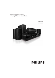 Manual Philips HTS3520 Home Theater System