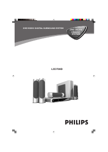 Manual Philips LX3700D Home Theater System