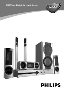 Manual Philips LX8200SA Home Theater System