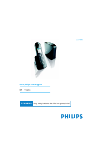 Brugsanvisning Philips VOIP8411B IP-telefon