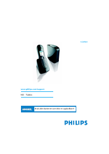 Bruksanvisning Philips VOIP8411B IP-telefon
