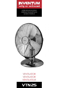 Mode d’emploi Inventum VTN25 Ventilateur