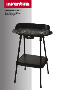 Mode d’emploi Inventum BQ10 Barbecue