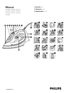 Handleiding Philips GC2305 Strijkijzer
