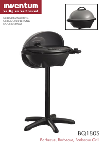 Mode d’emploi Inventum BQ180S Barbecue