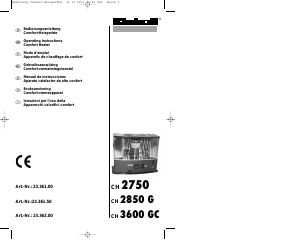 Manuale Einhell CH 2750 Termoventilatore