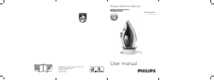 Manual Philips GC4590 Azur Freemotion Fier de călcat