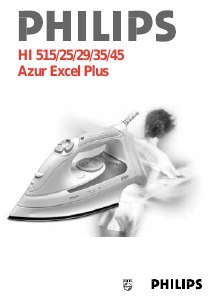 Käyttöohje Philips HI515 Azur Excel Plus Silitysrauta