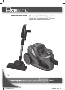 Instrukcja Clatronic BS 1248 Odkurzacz