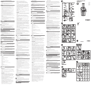 Kasutusjuhend Philips HR1875 Mahlapress