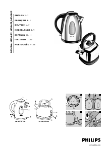 Mode d’emploi Philips HD4602 Bouilloire