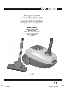 Руководство Clatronic BS 1257 Пылесос