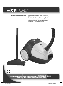 Mode d’emploi Clatronic BS 1264 Aspirateur