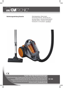 Mode d’emploi Clatronic BS 1286 Aspirateur