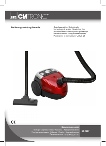 Mode d’emploi Clatronic BS 1287 Aspirateur