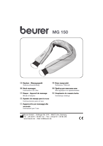 Manual Beurer MG 150 Massage Device