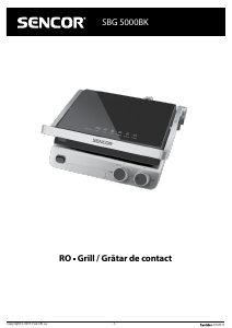 Manual Sencor SBG 5000BK Grătar electric