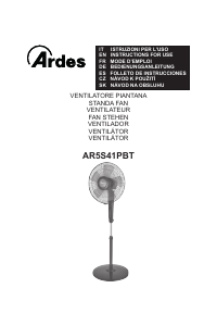 Bedienungsanleitung Ardes AR5S41PBT Ventilator