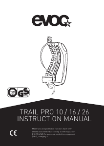 Manual de uso Evoc Trail Pro 26 Mochila