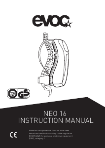 사용 설명서 Evoc Neo 16 배낭