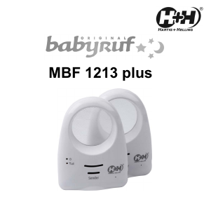 Manuale Hartig and Helling MBF 1213 Plus Baby monitor