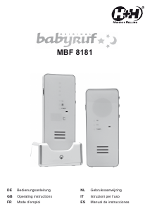 Bedienungsanleitung Hartig and Helling MBF 8181 Babyphone