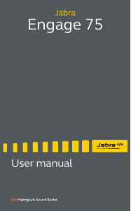 Handleiding Jabra Engage 75 Headset