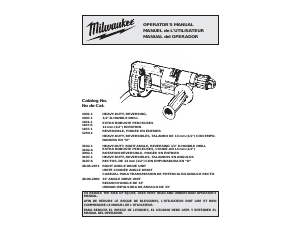 Mode d’emploi Milwaukee 1107-6 Perceuse à percussion