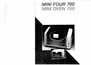 Handleiding Tefal 8456 Mini 700 Oven