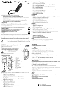 Handleiding Olympia 4101 Telefoon