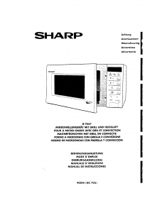 Handleiding Sharp R-7E47 Magnetron