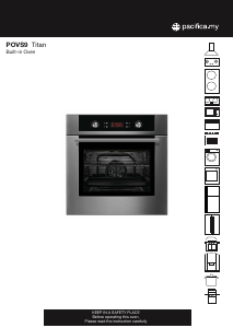 Manual Pacifica POVS9 Titan Oven
