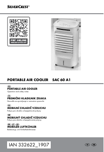 Návod SilverCrest SAC 60 A1 Klimatizácia