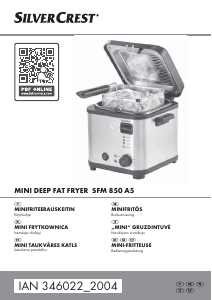 Käyttöohje SilverCrest IAN 346022 Friteerauskeitin