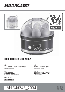 Наръчник SilverCrest IAN 345743 Уред за готвене на яйца