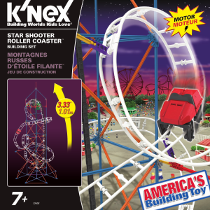 Manual K'nex set 13408 Thrill Rides Star Shooter