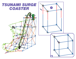 Kasutusjuhend K'nex set 51438 Thrill Rides Tsunami Surge