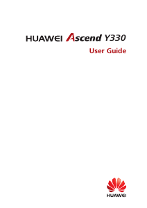 Manual Huawei Ascend Y330 Mobile Phone